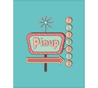 The Pin up Planner: 12 Week Fun Retro Inspired Undated Agenda with Custom Culture Lifestyle Section