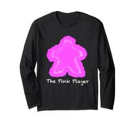 The Pink Player Meeple Board Gamer - Piano da Tavolo Maglia a Manica