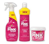 The Pink Stuff Miracle Set Prodotti per la Pulizia 3 Pezzi, Kit Detergenti Multi