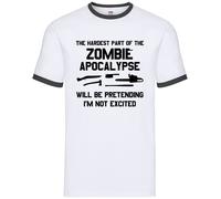 The più Difficile Part Of Zombie Apocalypse - Uomo Suoneria - Walking Dead Funny