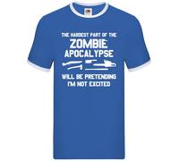 The più Difficile Part Of Zombie Apocalypse - Uomo Suoneria - Walking Dead Funny