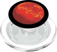 The Planet Mars Space Nerd e Science Geek Explorer Design PopSockets PopGrip per MagSafe