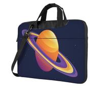 The Planet Saturn Semplice Borsa per Laptop Custodia per Laptop 15.6 Pollice Borse per Computer Imbottito Copertura Del Manicotto Per Le Donne Uomini