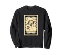 The Planets Tarocco Card - Halloween Spooky Gothic Witchy Felpa