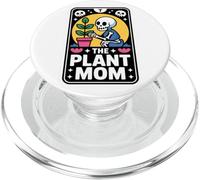 The Plant Mom Carino Kawaii Giardinaggio Scheletro Grafica PopSockets PopGrip per MagSafe