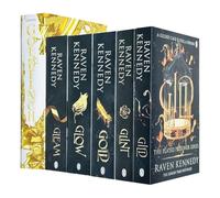 The Plated Prisoner Series 6 Books Collection Set By Raven Kennedy (Gild, Glint, Gleam, Glow, Gold & Goldfinch)