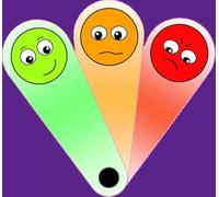 The Play Doctors Ventola di emozioni e comportamento al semaforo - ASD/autismo/SEN/Bisogni speciali Ritardo linguaggio non verbale Aiuto alla comunicazione sociale