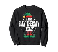 The Play Therapy Elf - Gruppo di Famiglia di Natale Divertente Felpa