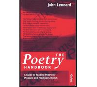 The Poetry Handbook: A Guide to Reading Poetry for Pleasure and Practical Criticism