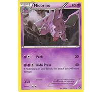 THE POKEMON COMPANY INTERNATIONAL Scheda singola NIDORINO 44/114 SIEGE A VAPORE