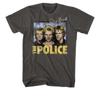 The Police Every Breath T-Shirt Manica Corta Cotone Girocollo Smoke S-2XL