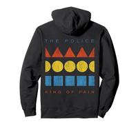 The Police King Of Pain Rock Music Band Felpa con Cappuccio