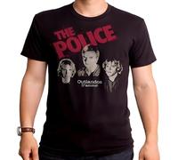 The Police Outlandos D'Amour Mens Black T Shirt The Police Tee