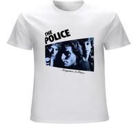The Police Regatta De Blanc T-Shirt Mens Fashion Tee Men's Unisex Tee White L