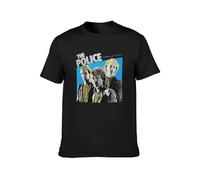 The Police Walking On The Moon English Rock T-Shirt Black L