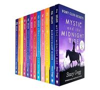 Serie Pony Club Secrets di Stacy Gregg, set di 12 libri (Mystic and the Midnight Ride, Blaze and the Dark Rider, Destiny and the Wild Horses, Stardust and the Daredevil Ponies e altro...)