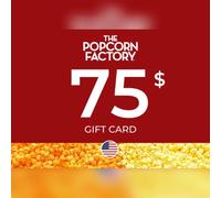 The Popcorn Factory Gift Card 75 USD Key - UNITED STATES