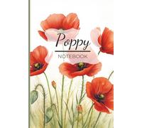 The Poppy Notebook: A Lined, Floral Notebook with Botanical Page Accents: Blank, Lined Pages for Notes, Journaling, and Creativity