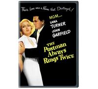 The Postman Always Rings Twice (DVD) Lana Turner John Garfield Cecil Kellaway