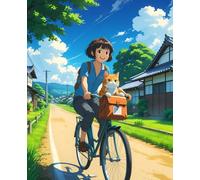 The Postman Cat: 180-Page Dotted Grid Journal for Adventures, Good News & Happy Days (7.5" x 9.25")