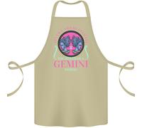 The Potenza di Un Gemini Donna Stella Insegna Cotone Grembiule 100% Biologico