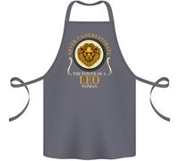 The Potenza di Un Leo Donna Stella Insegna Cotone Grembiule 100% Biologico