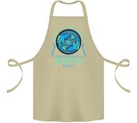The Potenza di Un Pisces Donna Stella Insegna Cotone Grembiule 100% Biologico