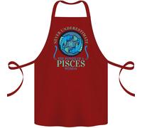 The Potenza di Un Pisces Donna Stella Insegna Cotone Grembiule 100% Biologico