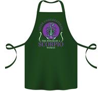 The Potenza di Un Scorpio Donna Stella Insegna Cotone Grembiule 100% Biologico