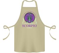 The Potenza di Un Scorpio Donna Stella Insegna Cotone Grembiule 100% Biologico