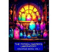 The Potion Master's Laboratory Coloring Book Vol 1