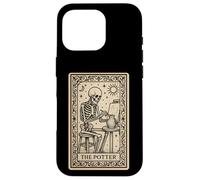 The Pottery Tarocchi Carta Art Artist Potter Spooky Gothic Custodia per iPhone 16 Pro