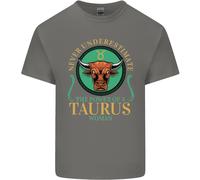 The Power Of A Taurus Donna Stella Segno T-Shirt Ragazzi Ragazze