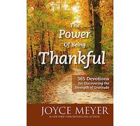 Joyce Meyer The Power of Being Thankful (Copertina rigida)