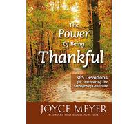 [(The Power of Being Thankful : 365 Life Changing Devotions)] [By (author) Joyce Meyer] published on (October, 2015)