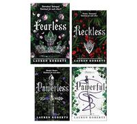 The Powerless Trilogy By Lauren Roberts 4 Books Collection Set (Fearless [Hardback], Powerless, Powerful & Reckless)