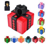 The Prank Box - Sfida Esilarante Con Dito Medio A Sorpresa, Scatola Regalo Fastidiosa, Scatole Regalo Con Viti Stampate in 3D, Divertenti E Fastidiose, Ideali Per Regali (E)