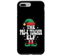 The Pre-K Teacher Elf - Divertente famiglia natalizia abbinata Custodia per iPhone 7 Plus/8 Plus