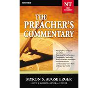 The Preacher's Commentary - Vol. 24: Matthew: New Testament