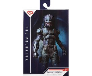 THE PREDATOR Movie 2018 Ultimate EMISSARY Yautja Action Figure Deluxe Box NECA