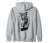 The Predator Tiger Wild Power Backprint Felpa con Cappuccio