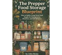 The Prepper Food Storage Blueprint: How to Build a Long-Term Food Supply for Emergencies, Disasters, and Self-Reliance
