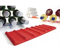 The Present Store - Fridge Monkey, Base per bottiglie per frigo, colore: Rosso