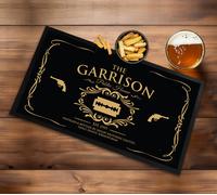 The Presidio Barra di Oro Runner Rum Stile Vintage Barrette Tappetino