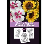 The Pretty Flowers Coloring Book