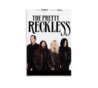 The Pretty RecklessWaterproof Poster dipinto da parete su tela dipinto decorativo adatto per ufficio, camera da letto, soggiorno, poster senza cornice, stile 30 x 45 cm