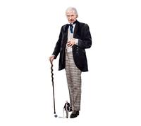The Primo Doctor Who Grandezza Naturale Sagoma di Cartone W Hartnell Con Mini