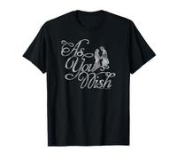 The Princess Bride As You Wish Script Retro Movie Maglietta