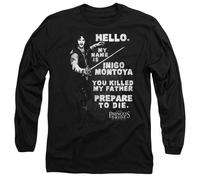 The Princess Bride Hello Again Maglietta Manica Lunga Adulto Unisex (TV28163)