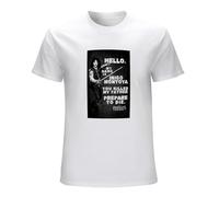The Princess Bride Retro Mens T-Shirt My Name Is Inigo Montoya Graphic Tee White M